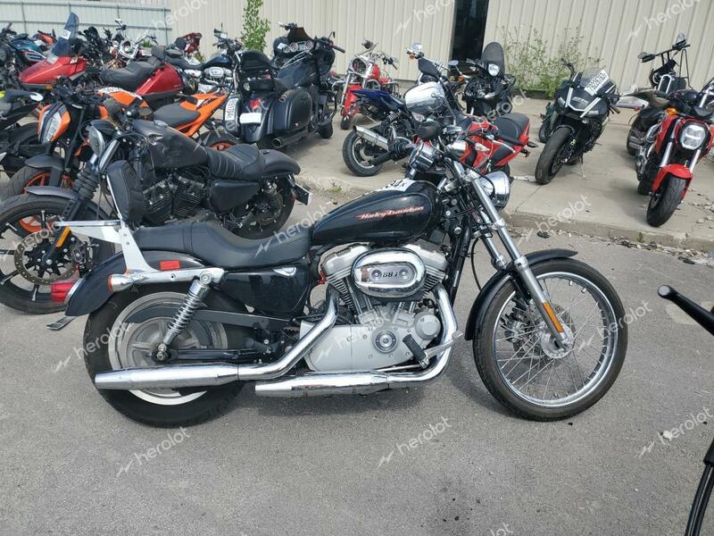 HARLEY-DAVIDSON XL883 C 2006 black  gas 1HD4CJM126K402289 photo #1