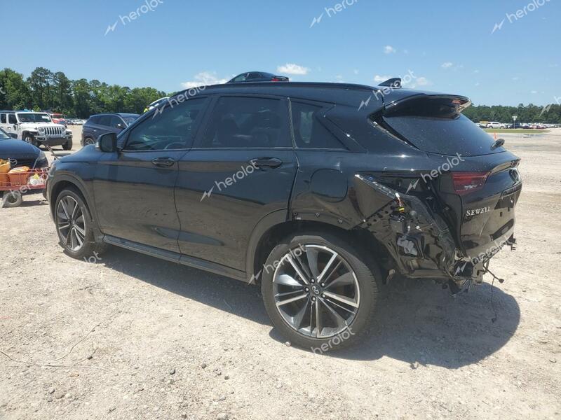 INFINITI QX50 SPORT 2024 black  gas 3PCAJ5FA9RF104175 photo #3