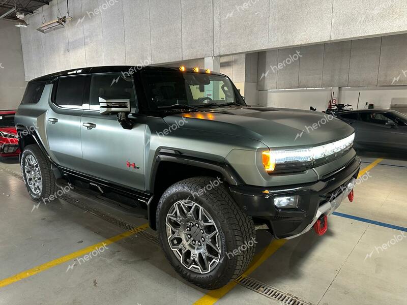 GMC HUMMER SUV 2024 green  electric 1GKB0RDC1RU103584 photo #1