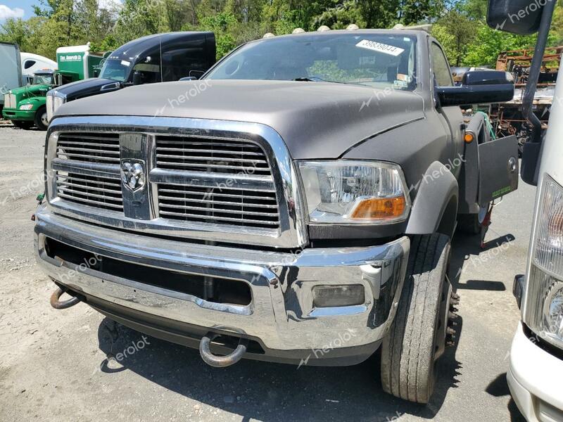 DODGE RAM 4500 S 2012 gray chassis diesel 3C7WDKAL3CG329720 photo #1