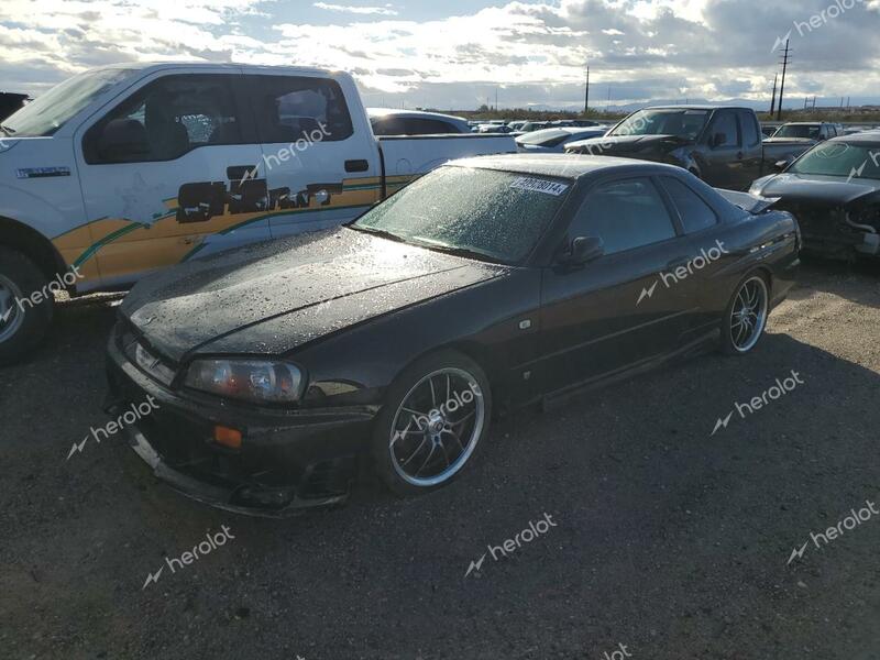 NISSAN SKYLINE 1998 black   ER34010532 photo #1