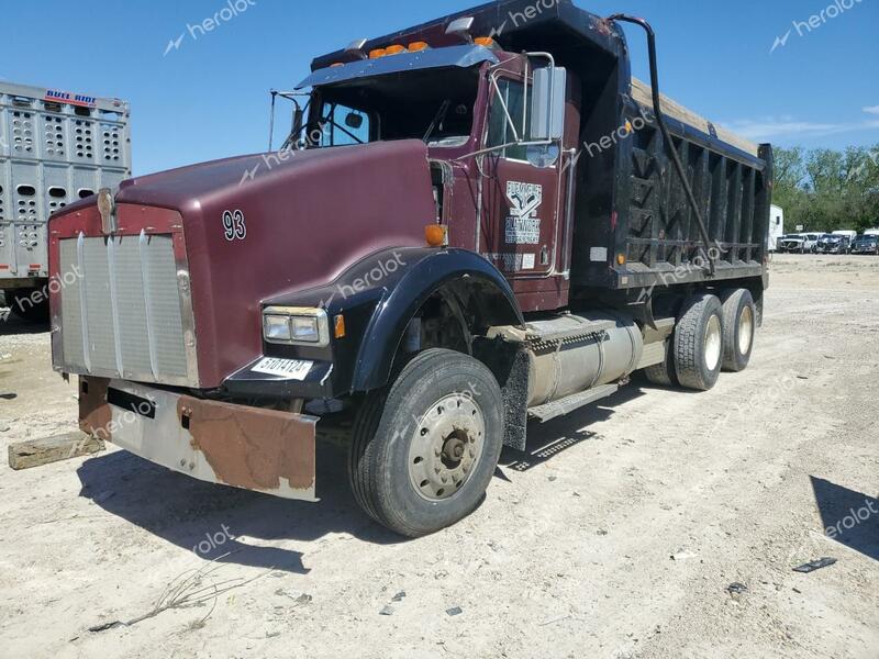 KENWORTH CONSTRUCTI 1993 red tractor diesel 1XKDDR9X8PJ598356 photo #1