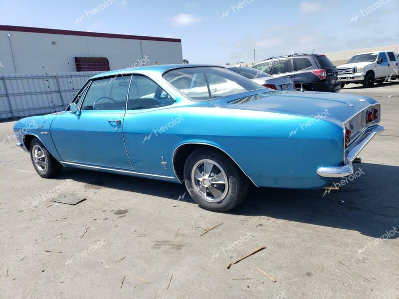 CHEVROLET CORVAIR 1965 blue   107375W241478 photo #3