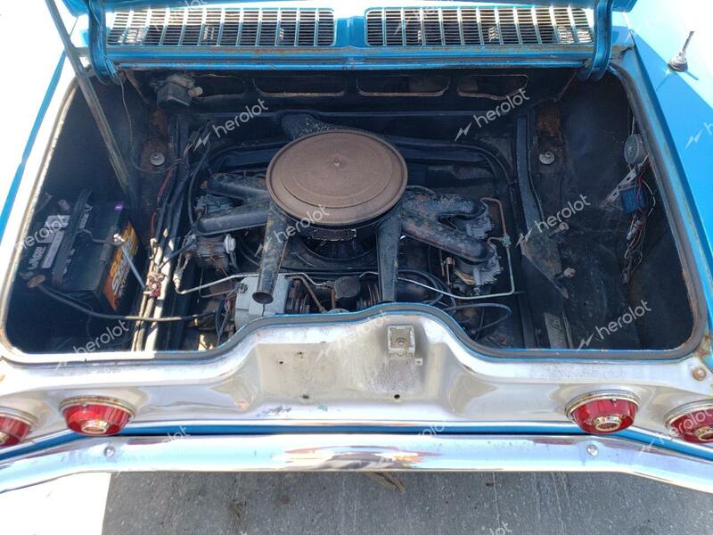 CHEVROLET CORVAIR 1965 blue   107375W241478 photo #4