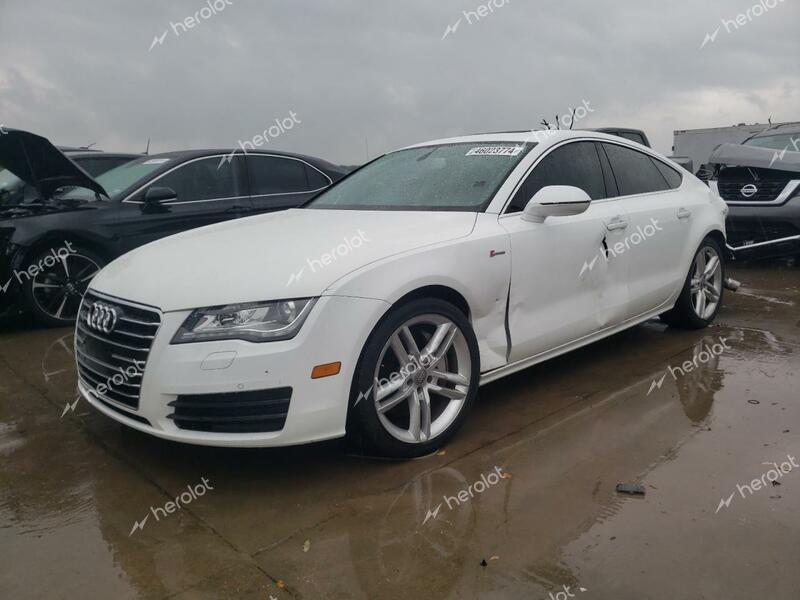 AUDI 100 S QUAT 2013 white  gas WAUYGAFC7DN064631 photo #1