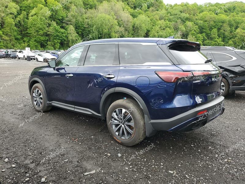 INFINITI QX60 PURE 2024 blue  gas 5N1DL1ES3RC334670 photo #3