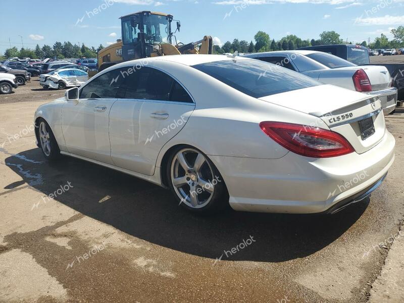 MERCEDES-BENZ CLS 550 4M 2013 white  gas WDDLJ9BB8DA073815 photo #3