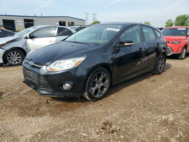 FORD FOCUS SE 2013 black  gas 1FADP3K22DL265803 photo #1