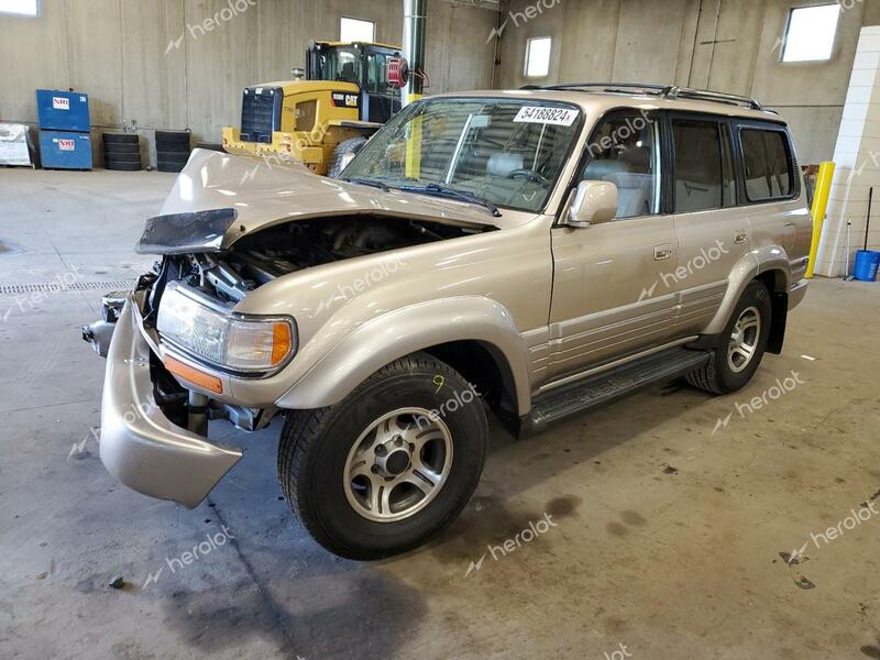 LEXUS LX 450 1996 gold  gas JT6HJ88JXT0129435 photo #1