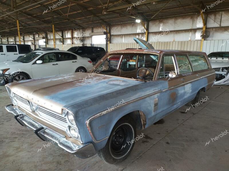 PLYMOUTH FURY 1966 gray   PH46G64125779 photo #1