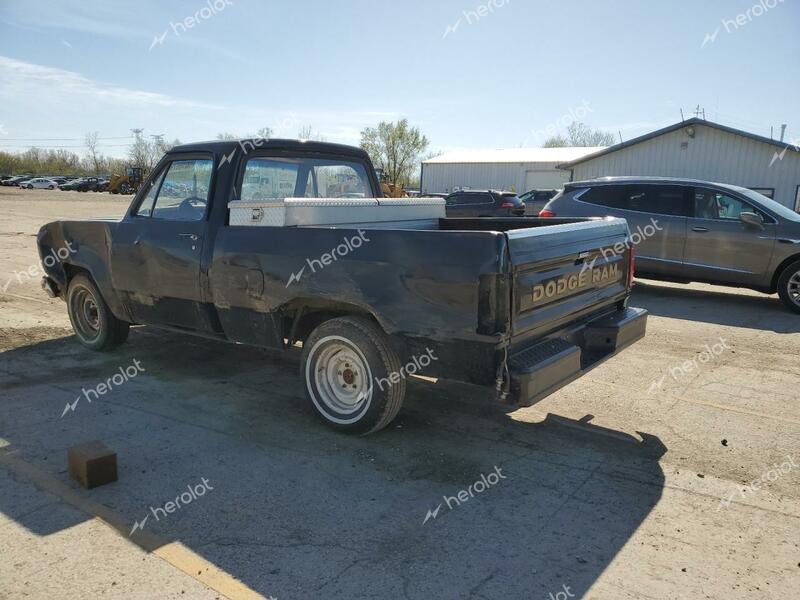 DODGE D-SERIES D 1985 black pickup gas 1B7FD14H1FS502484 photo #3