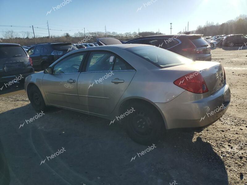 PONTIAC G6 2007 gold  gas 1G2ZF58B674144636 photo #3