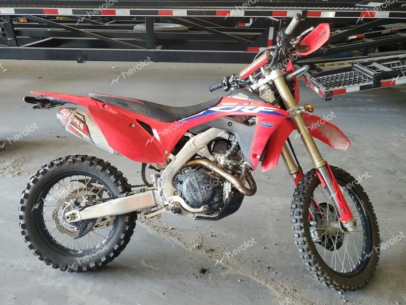 HONDA CRF450 RL 2022 red  gas JH2PD1110NK300107 photo #1