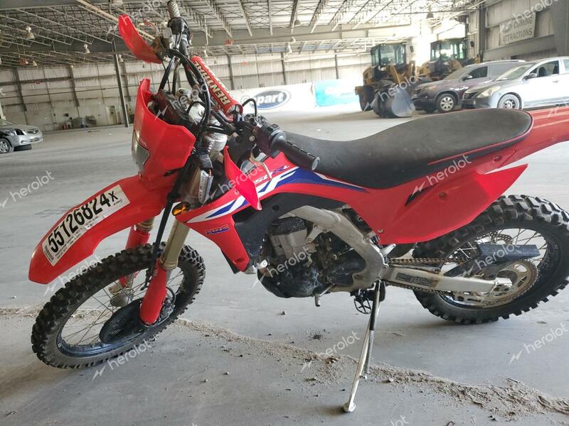 HONDA CRF450 RL 2022 red  gas JH2PD1110NK300107 photo #4