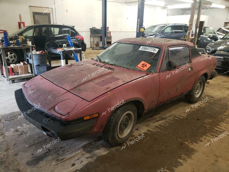 TRIUMPH CAR TR7 1975 red   ACC5739U photo #1