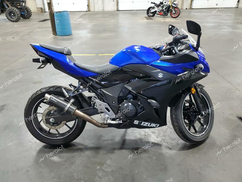 SUZUKI GSX250R M 2020 blue  gas LC6DN11A5L1100296 photo #1