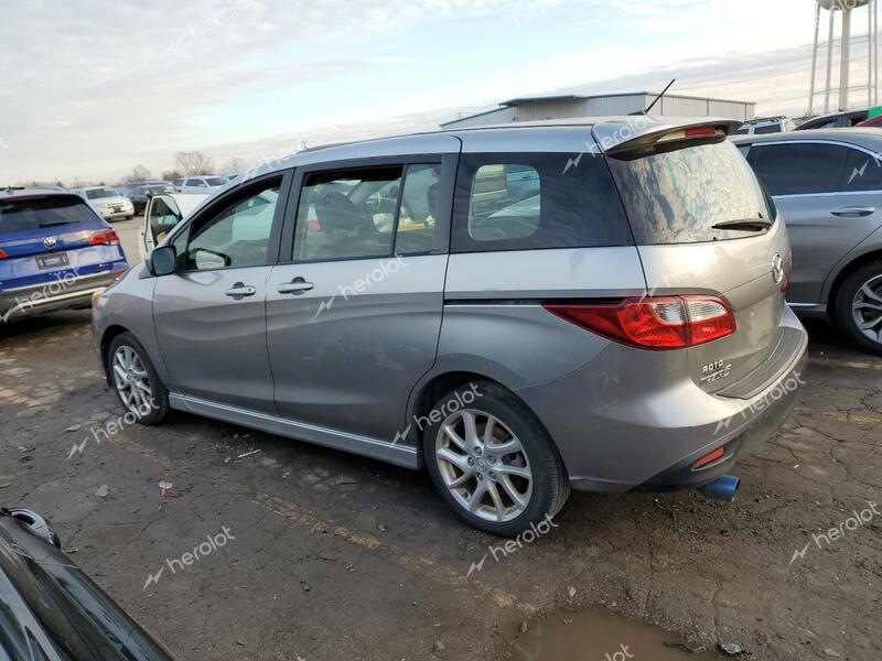 MAZDA 5 2012 silver  gas JM1CW2DL5C0141131 photo #3