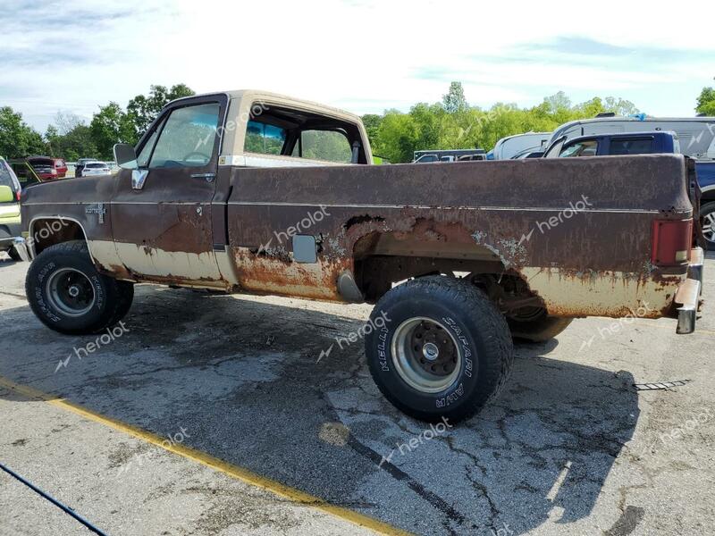 CHEVROLET K10 1982 brown  gas 1GCEK14H7CJ143130 photo #3