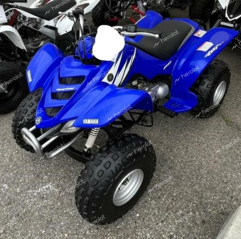 YAMAHA YFM80 R 2006 blue all terr gas JY4AB02Y86C043489 photo #3