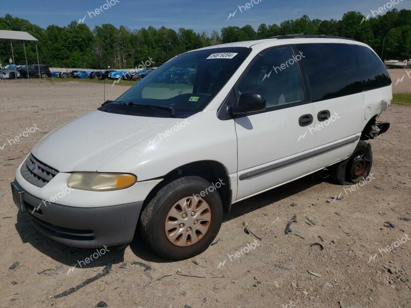 PLYMOUTH VOYAGER 1996 white  gas 2P4FP2530TR843142 photo #1