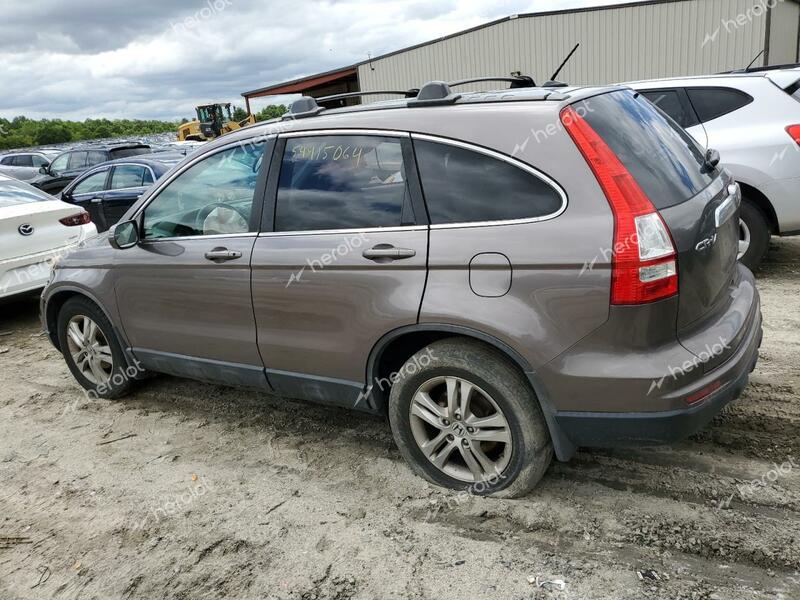 HONDA CRV 2011 tan  gas 5J6RE4H7XBL041068 photo #3