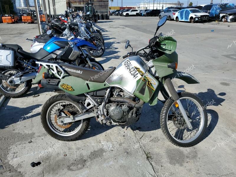 KAWASAKI KL650 A 2001 two tone enduro gas JKAKLEA131A071168 photo #1