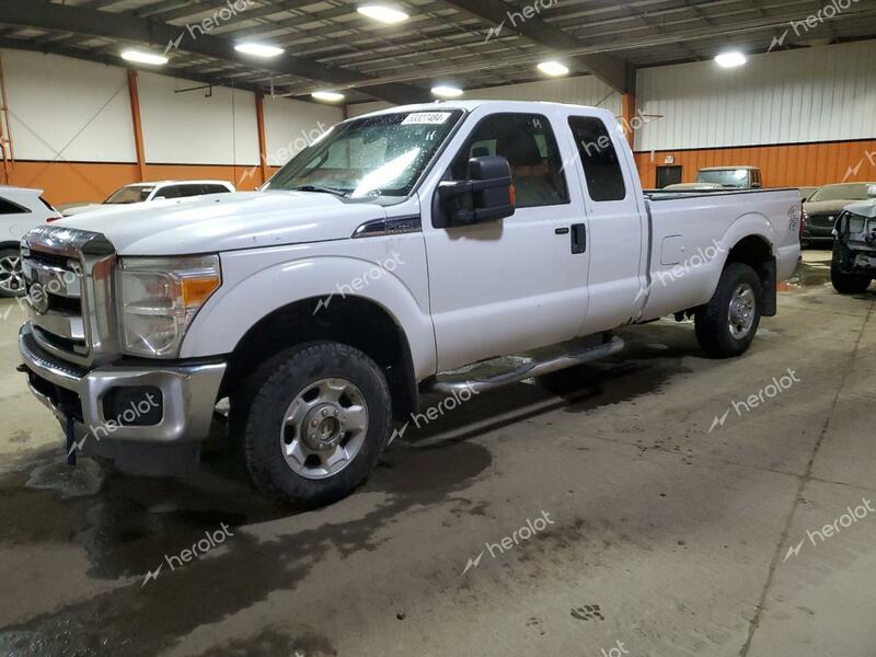 FORD F250 SUPER 2011 white 4dr ext gas 1FT7X2B66BEA18340 photo #1