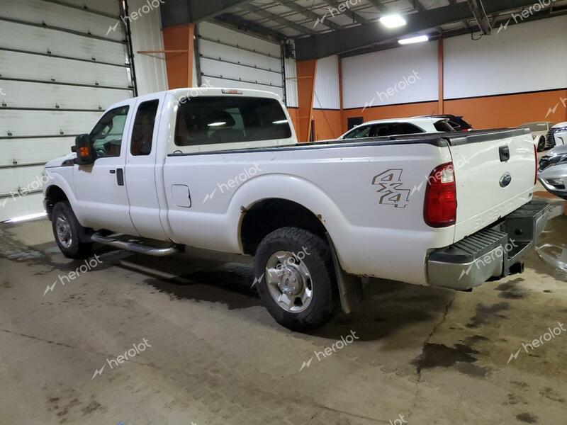 FORD F250 SUPER 2011 white 4dr ext gas 1FT7X2B66BEA18340 photo #3