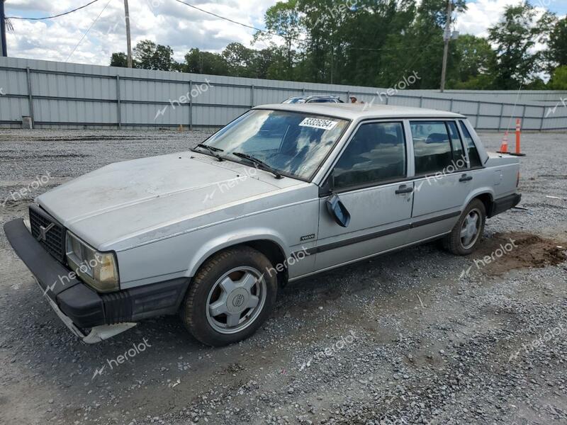 VOLVO 740 TURBO 1989 silver  gas YV1FA8744K2295605 photo #1