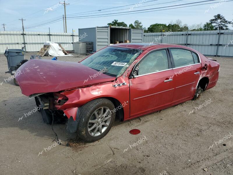 BUICK LUCERNE CX 2006 red  gas 1G4HD57296U230449 photo #1