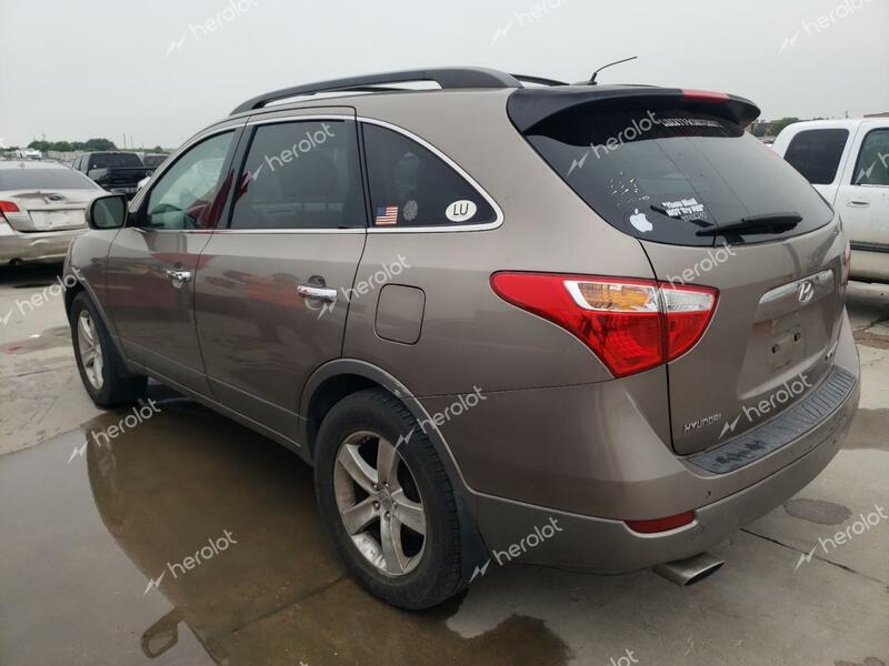 HYUNDAI VERACRUZ G 2010 gold 4dr spor gas KM8NU4CC6AU135917 photo #3