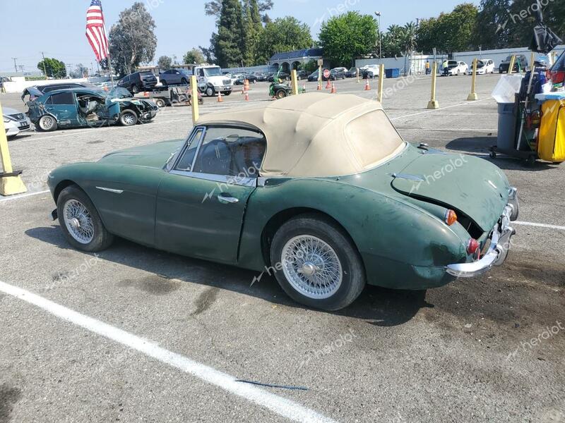 AUSTIN HEALY 1967 green   HBJ8L39676 photo #3