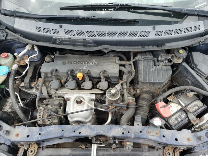 HONDA CIVIC EX 2008 blue  gas 1HGFA16828L060965 photo #4