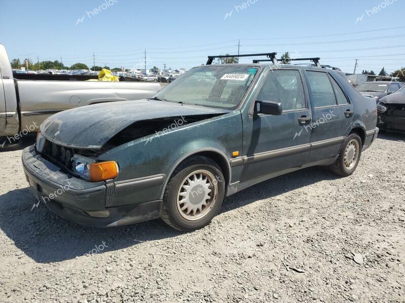 SAAB 9000 CSE T 1997 green  gas YS3CF68M2V1028897 photo #1