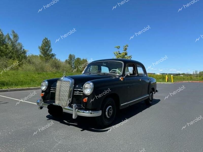 MERCEDES-BENZ 180D 1959 black   1201108517669 photo #3