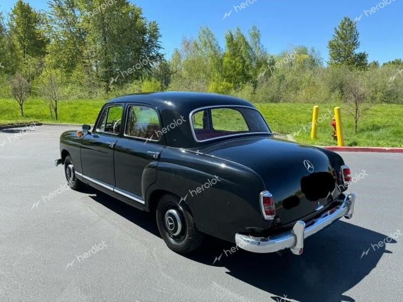 MERCEDES-BENZ 180D 1959 black   1201108517669 photo #4