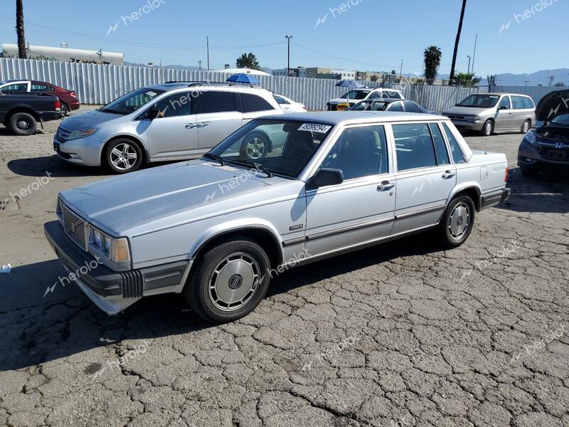 VOLVO 740 GLE 1989 silver  gas YV1FA8943K2351045 photo #1