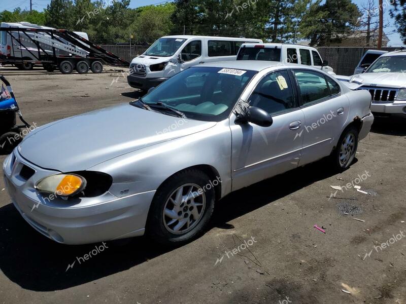 PONTIAC GRAND AM S 2004 silver  gas 1G2NF52E74M602679 photo #1