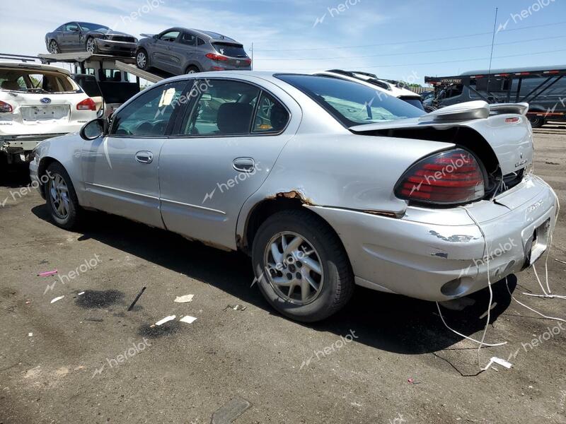 PONTIAC GRAND AM S 2004 silver  gas 1G2NF52E74M602679 photo #3