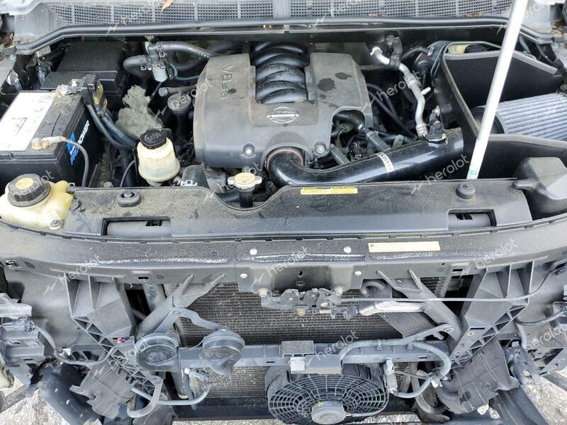 NISSAN TITAN XE 2004 charcoal crew pic gas 1N6AA07A24N564951 photo #4