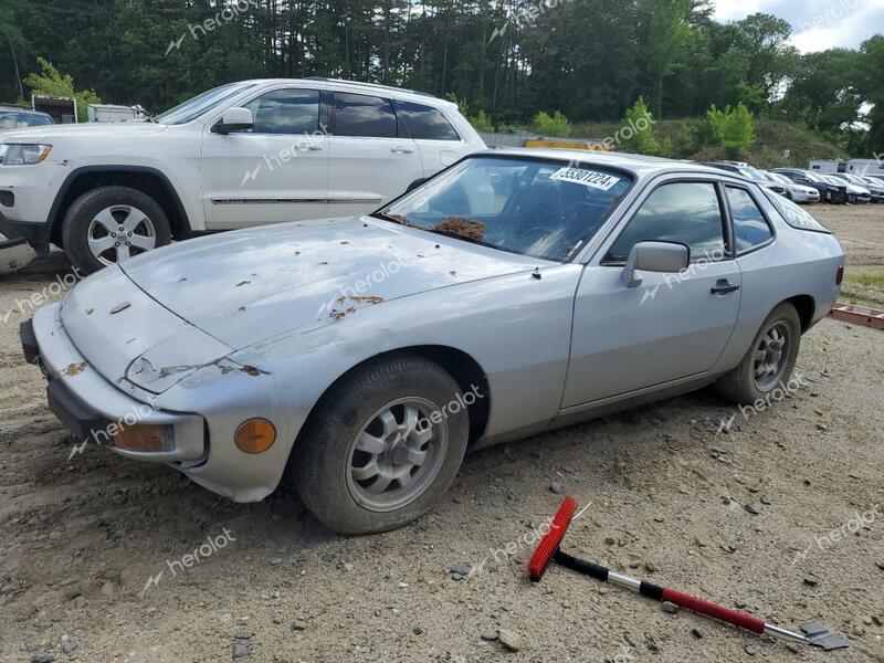 PORSCHE 924 1981 silver coupe gas WP0AA0926BN452000 photo #1