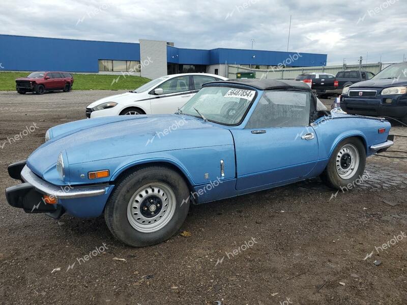 TRIUMPH CAR SPITFIRE 1975 blue   FM28640U photo #1