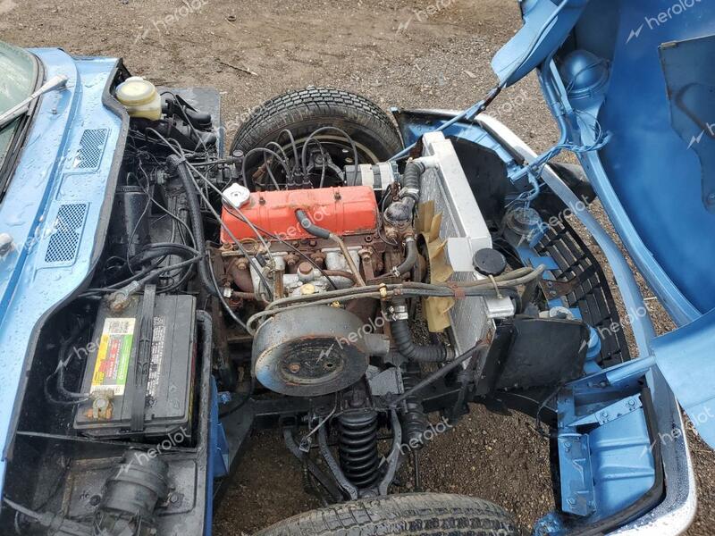 TRIUMPH CAR SPITFIRE 1975 blue   FM28640U photo #4