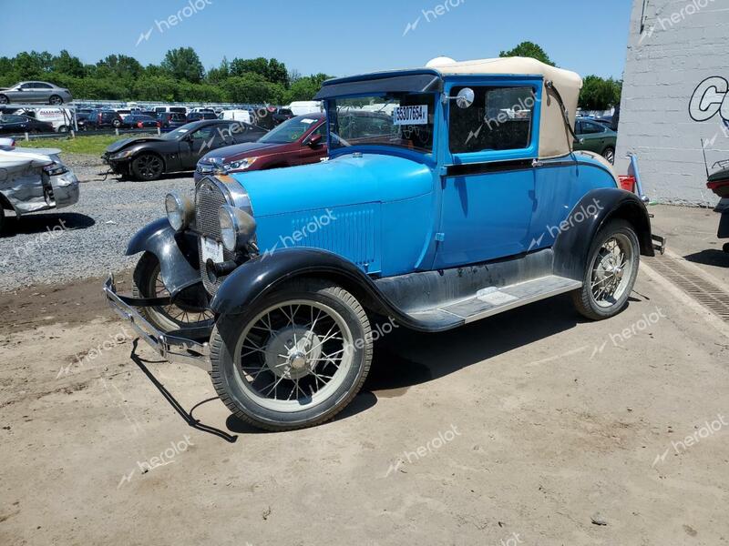 FORD MODEL A 1929 blue   A2565808 photo #1