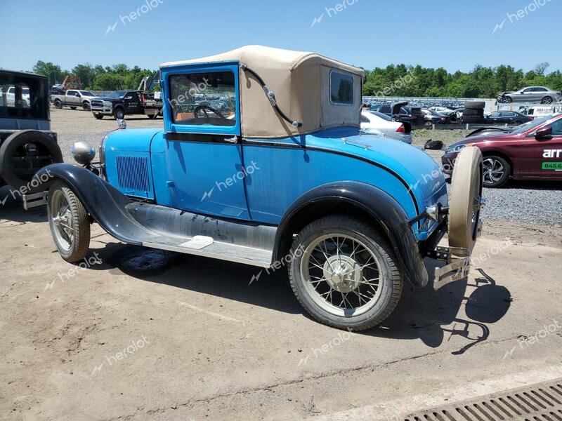 FORD MODEL A 1929 blue   A2565808 photo #3