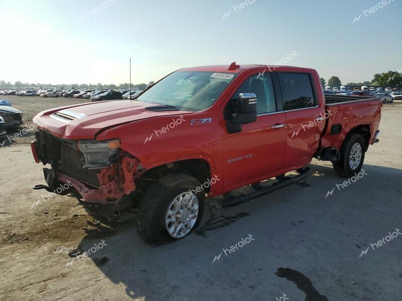 CHEVROLET SILVERADO 2020 red  gas 1GC4YPE72LF133479 photo #1