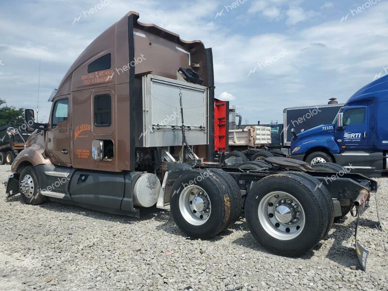 KENWORTH CONSTRUCTI 2015 brown tractor diesel 1XKYDP9X7FJ418238 photo #4