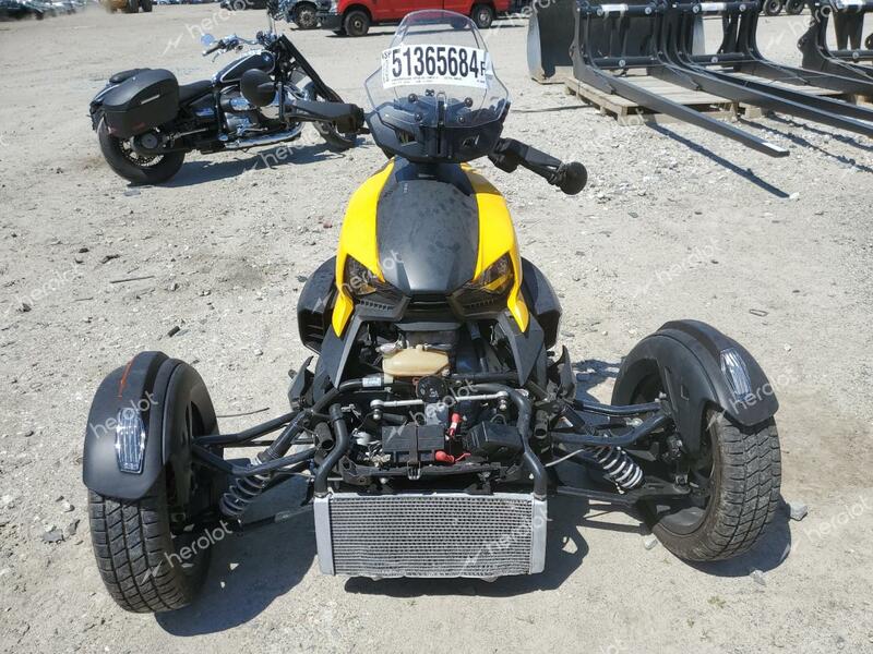 CAN-AM RYKER RALL 2020 yellow  gas 3JB2GEG20LJ006184 photo #3