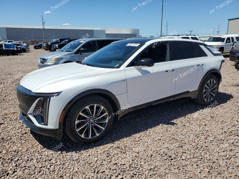 CADILLAC LYRIQ SPOR 2024 white  electric 1GYKPTRK7RZ111447 photo #1