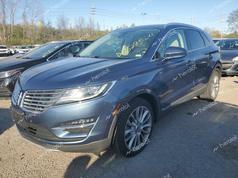 LINCOLN MKC RESERV 2018 blue  gas 5LMCJ3C9XJUL20368 photo #1